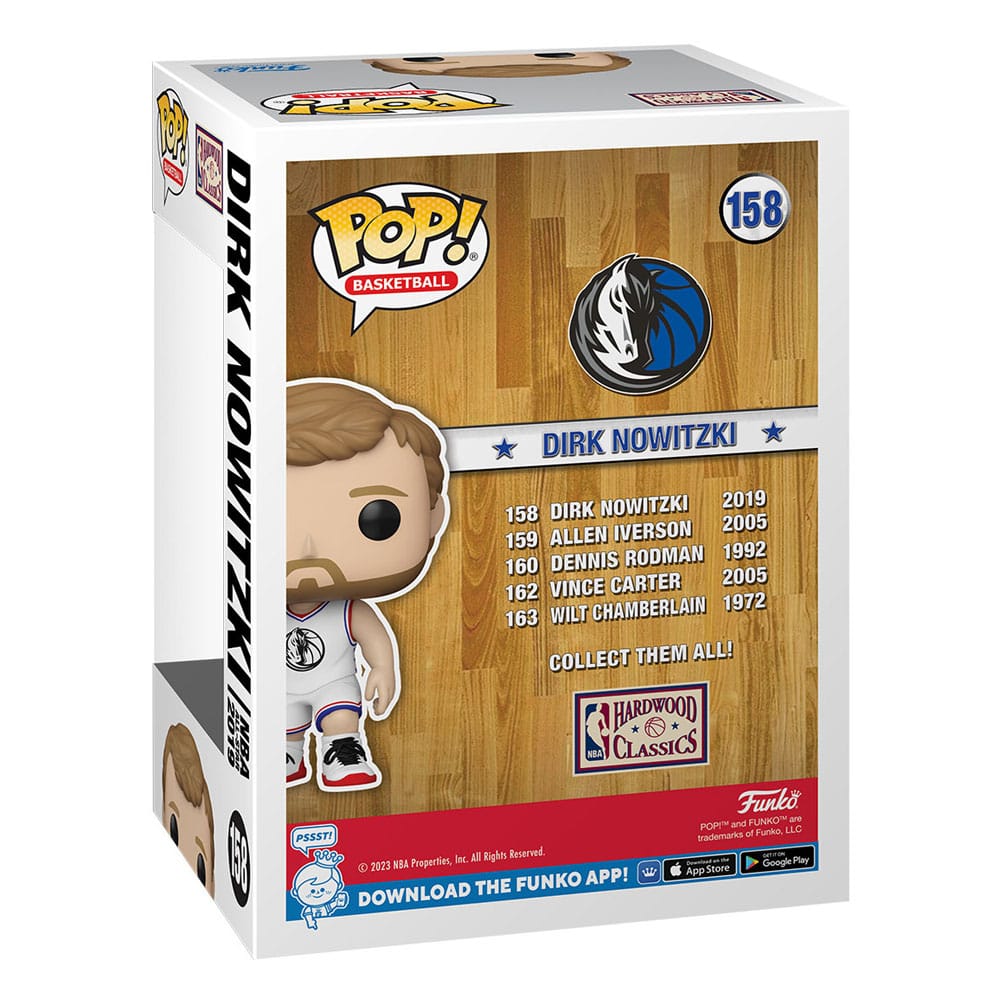 Funko POP Dirk Nowitzki 158 - Dallas Mavericks - NBA