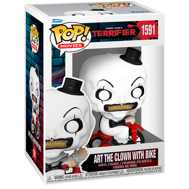 Funko POP Art the Clown with Bike 1591 - Terrifier