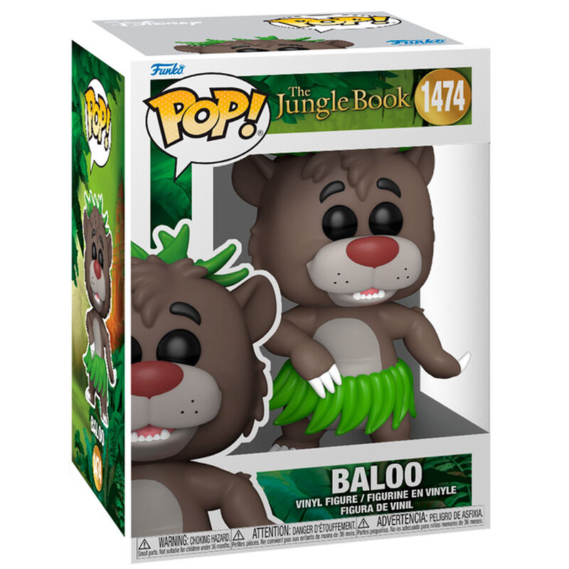 Funko POP Baloo 1474 - The Jungle Book - Disney