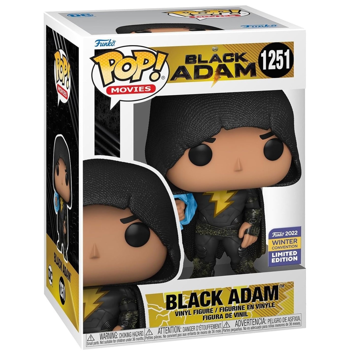 Funko POP Black Adam 1251 - Black Adam - DC Cómics Exclusivo