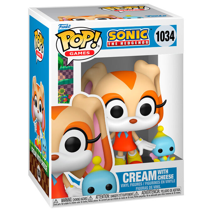 Funko POP Cream with Cheese 1034 - Sonic The Hedgehog