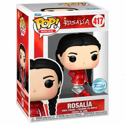 Funko POP Diamond Rosalía 419 - Motomami Tour Exclusivo