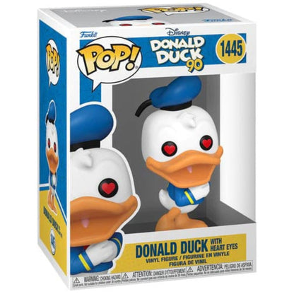 Funko POP Donald Duck with Heart Eyes 1445 - Donald Duck 90th Anniversary - Disney