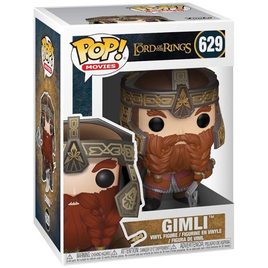 Funko POP Gimli 629 - El Señor de los Anillos