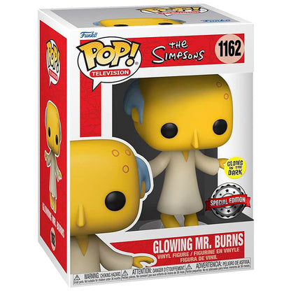 Funko POP Glowing Mr. Burns GITD 1162 - The Simpsons Exclusivo