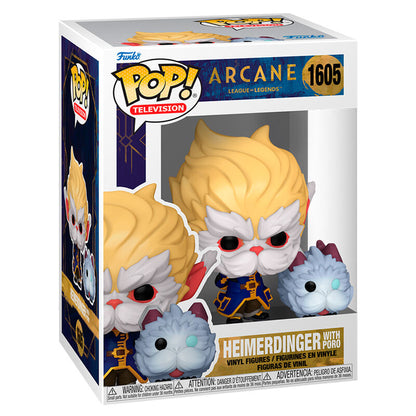 Funko POP Heimerdinger with Poro 1605 - Arcane - League of Legends