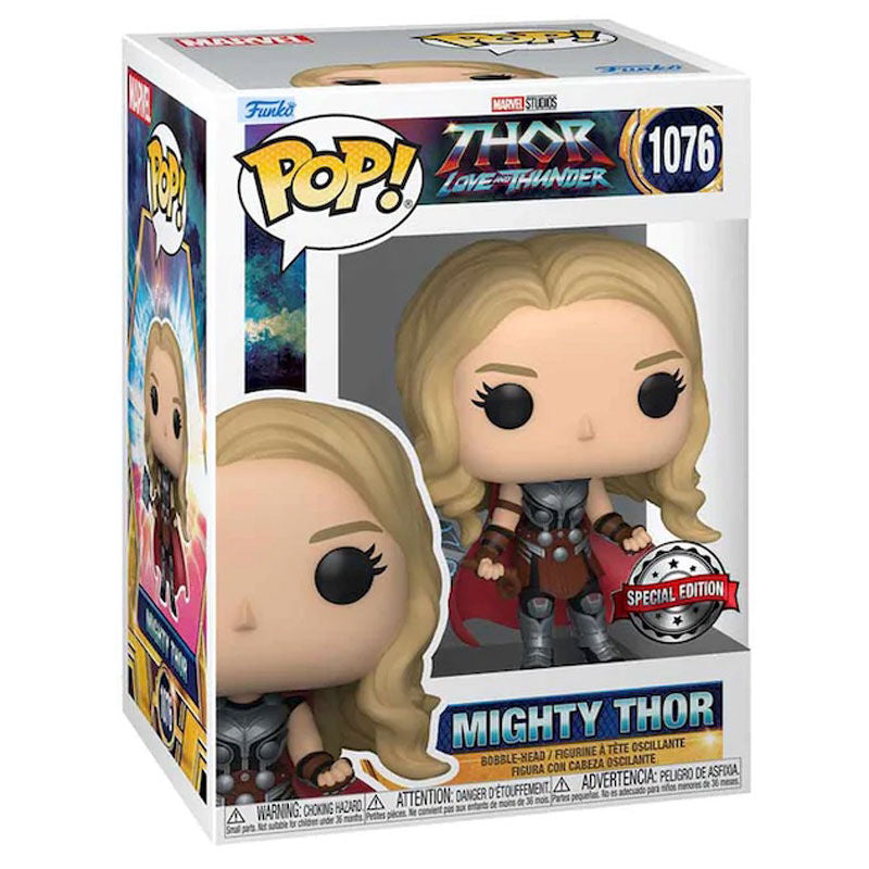 Funko POP Mighty Thor 1076 - Thor: Love and Thunder - Marvel Exclusivo