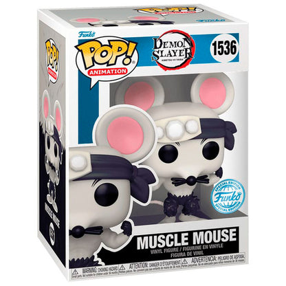 Funko POP Muscle Mouse 1536 - Demon Slayer: Kimetsu No Yaiba Exclusivo