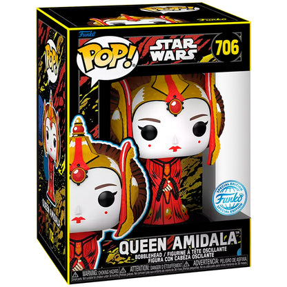 Funko POP Queen Amidala 706 - Star Wars Episode I Exclusivo