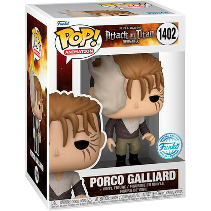 Funko POP Porco Galliard 1402 - Attack On Titan Exclusivo