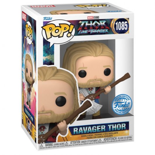 **Caja Dañada** Funko POP Ravager Thor 1085 - Thor: Love and Thunder - Marvel Exclusivo