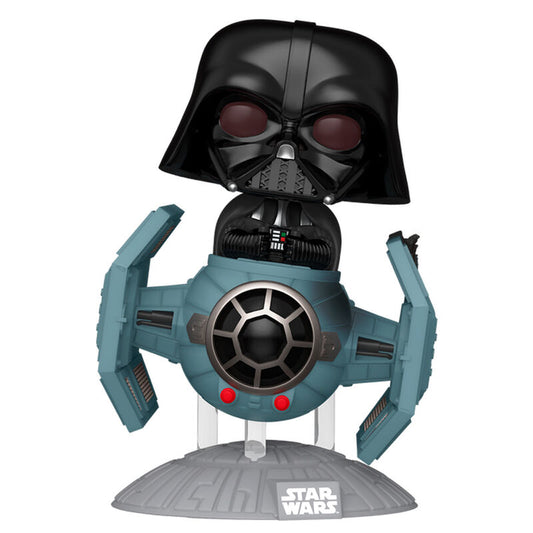 Funko POP Rides Deluxe Darth Vader with Tie Advanced Starfighter 742 - Star Wars