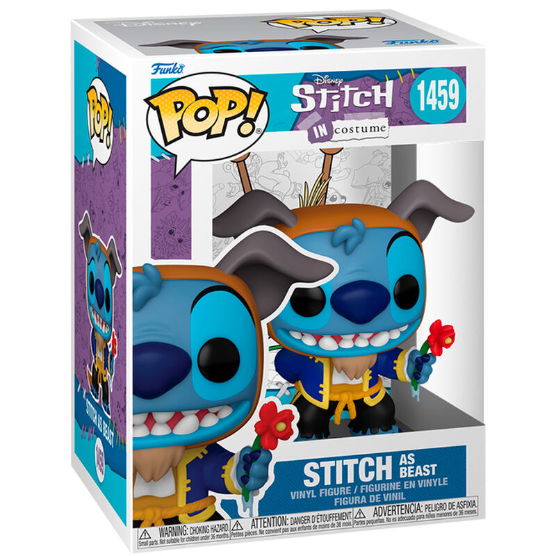 Funko POP Stitch as Beast 1459 - Stitch in Costume - Disney