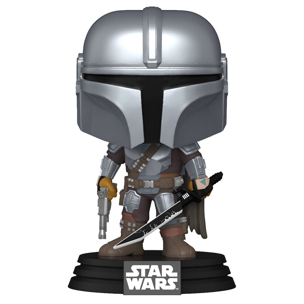 Funko POP The Mandalorian With Dark Saber 663 - The Mandalorian - Star Wars