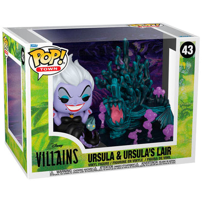 Funko POP Town Ursula & Ursula's Lair 43 - Disney Villains