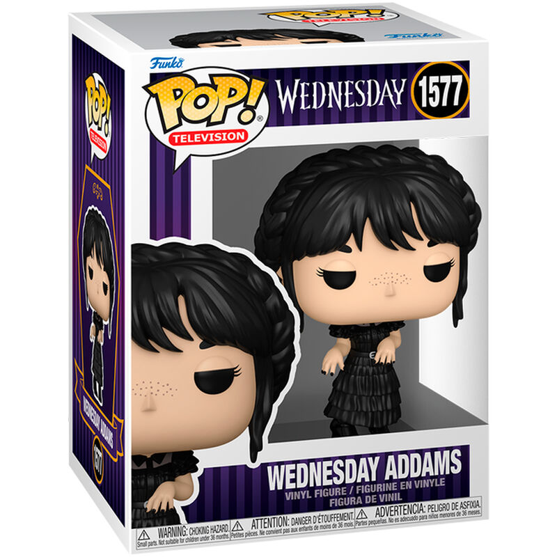 **Caja Dañada** Funko POP Wednesday Addams 1577 - Miércoles