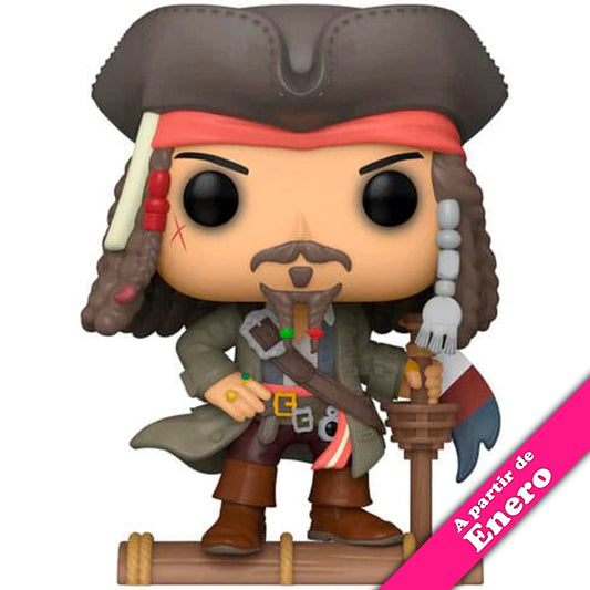 Funko Pop Jack Sparrow 1482 - Pirates of the Caribbean - Disney Exclusivo