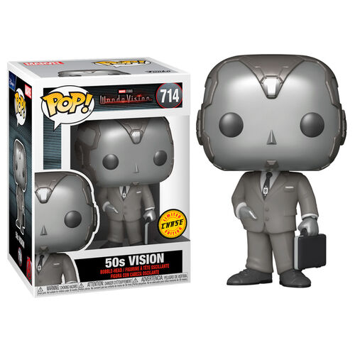 Funko POP Vision 714 in the 50s - WandaVision - Marvel (Possible Chase)