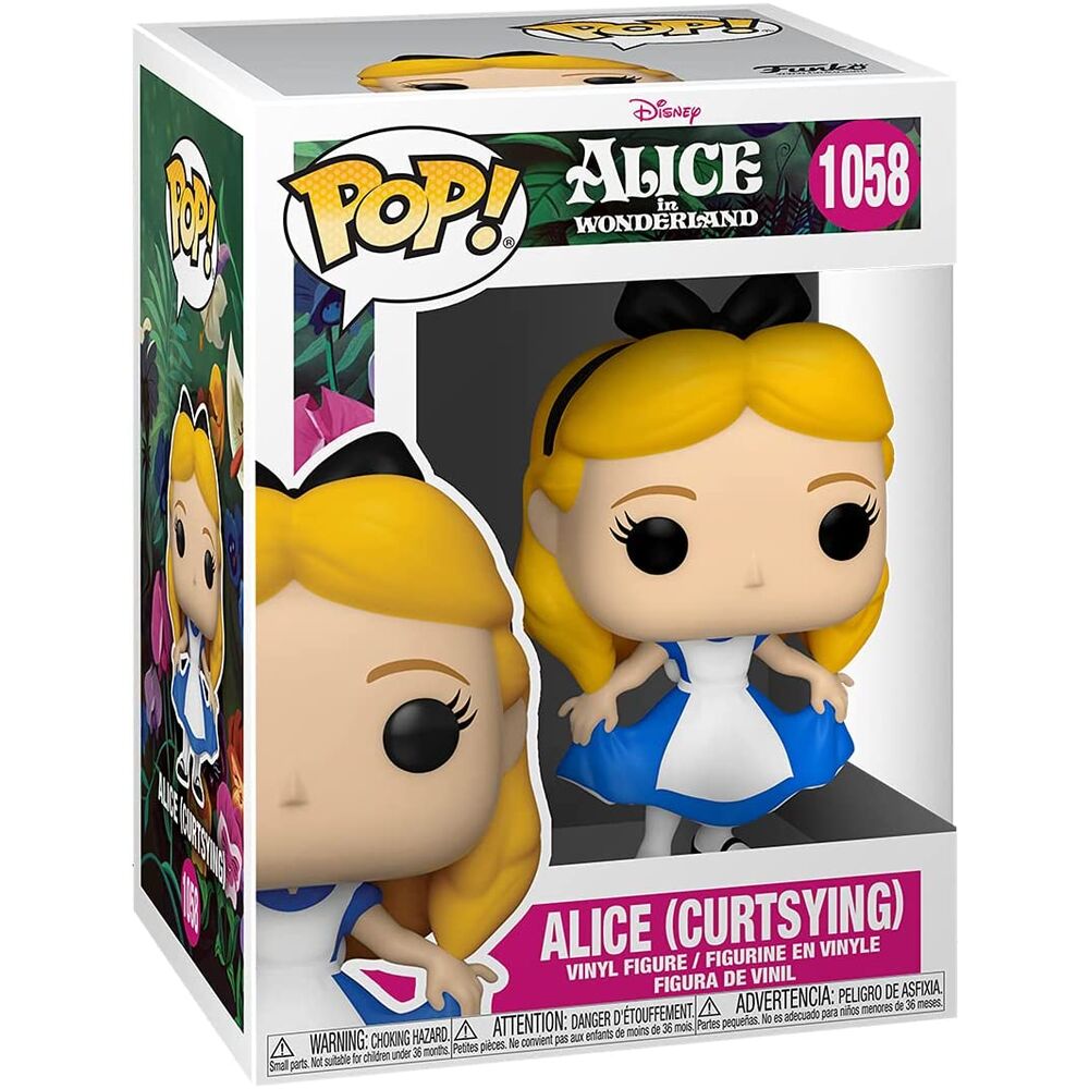 Funko POP Alice Curtsying 1058 - Alicia en el País de las Maravillas - Disney