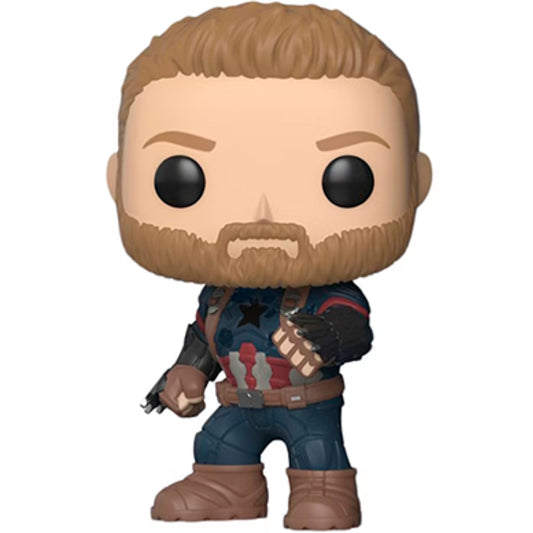 Funko POP Captain America 299 - Avengers Infinity War - Marvel Exclusivo