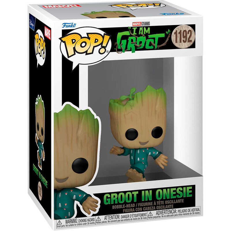 Funko POP Groot in Onesie 1192 - I am Groot - Marvel
