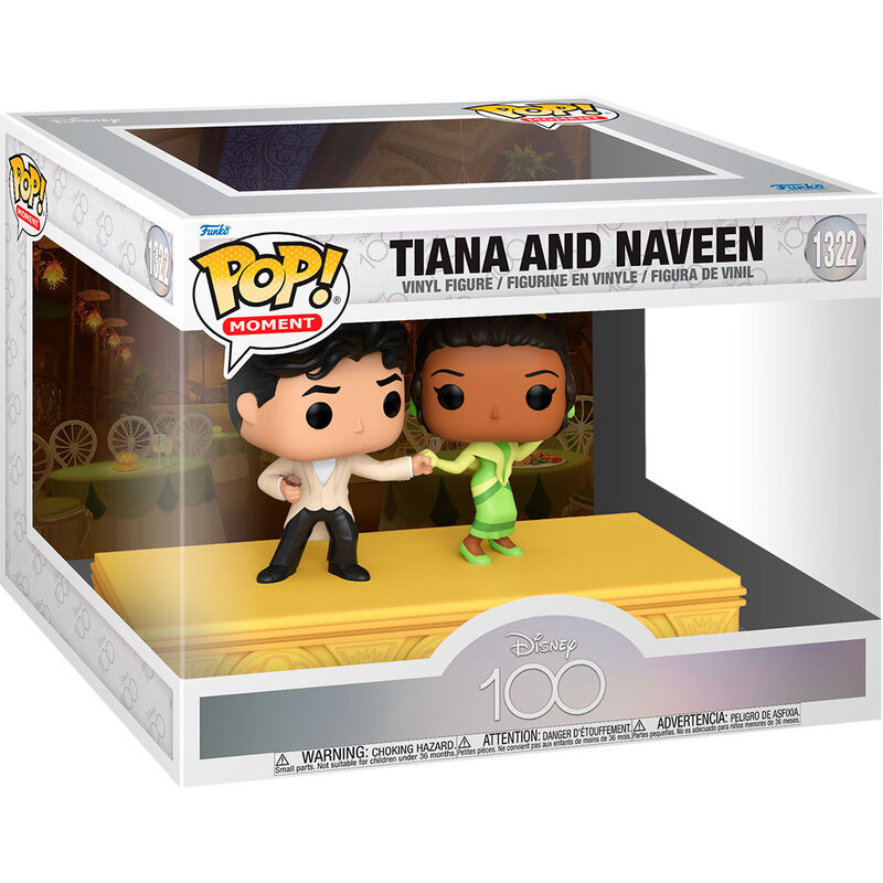 Funko POP Tiana and Naveen 1322 - Tiana y el Sapo - Disney