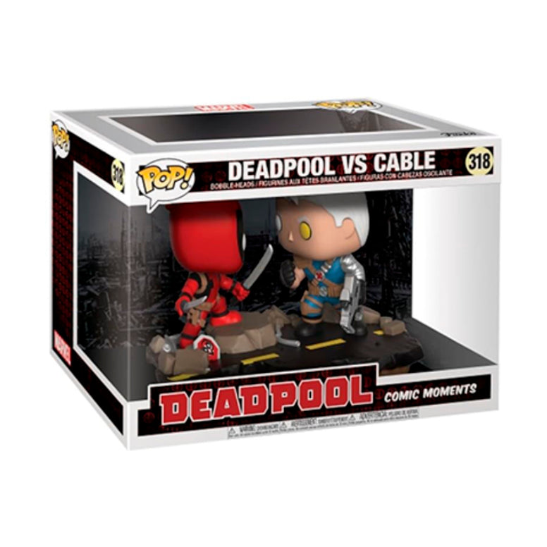 Funko Pop Moment Deadpool Vs Cable 318 - Marvel