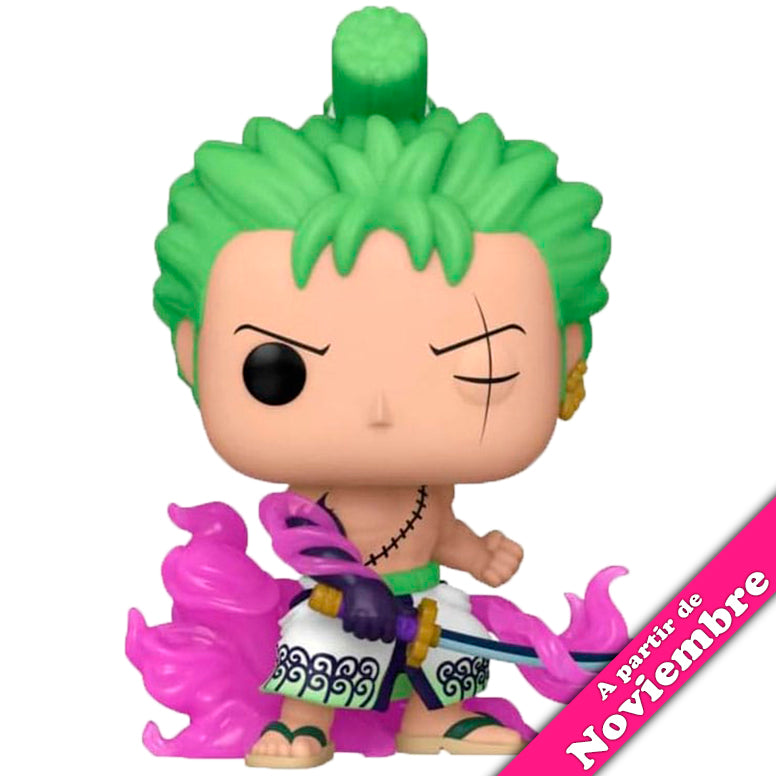 Funko POP Roronoa Zoro 1288 - One Piece Exclusivo GITD