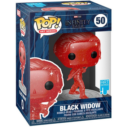 Funko POP Black Widow 50 - Art Series Red - The Infinity Saga