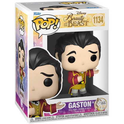 Funko POP Gastón 1134 - La Bella Y La Bestia 30th - Disney