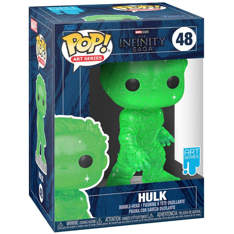 Funko POP Hulk 48 - Art Series Verde - The Infinity Saga