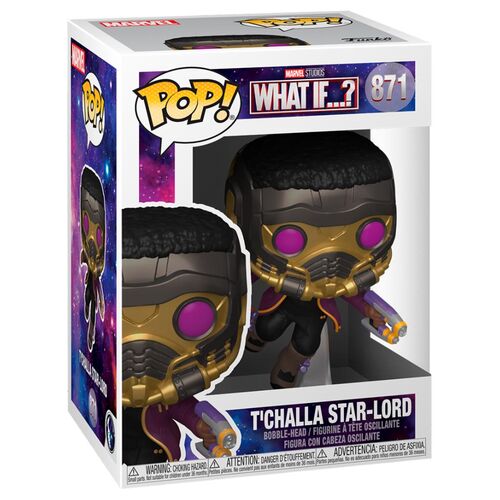 Funko POP T'Challa Star-Lord 871 - What If...? - Marvel