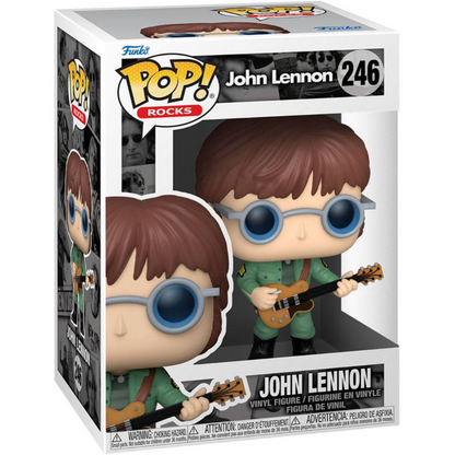 Funko POP John Lennon con Chaqueta Militar 246 - John Lennon