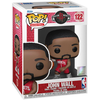 Funko POP  John Wall 122 (Uniforme Rojo) - Houston Rockets - NBA