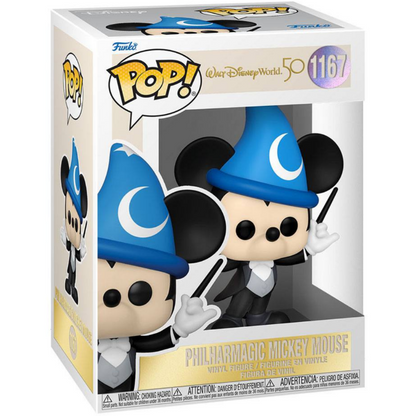 Funko POP Mickey Mouse Philharmagic 1167 - Walt Disney World 50 Aniversario