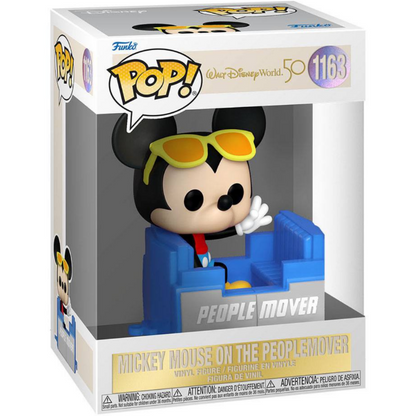 Funko POP Mickey Mouse On The Peoplemover 1163 - Walt Disney World 50 Aniversario