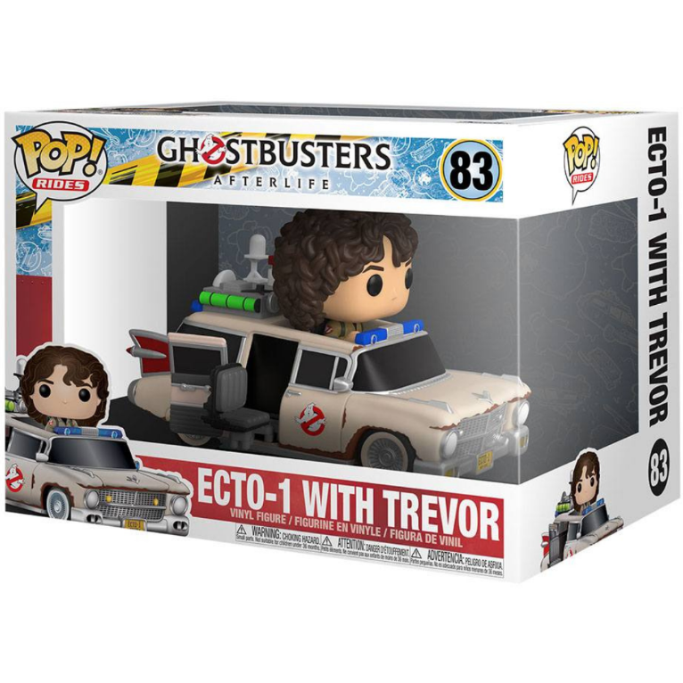 Funko POP Rides Ecto-1 with Trevor 83 - Ghostbusters: Beyond