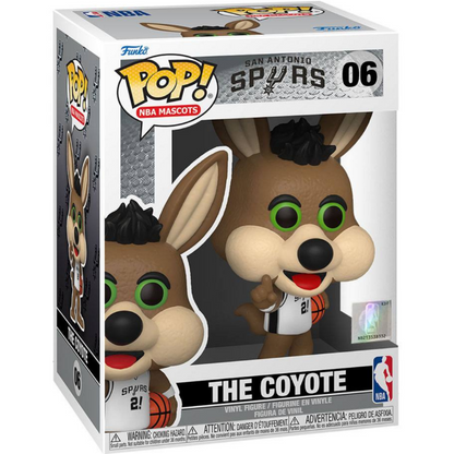 Funko POP The Coyote 06 - San Antonio Spurs - NBA Mascots