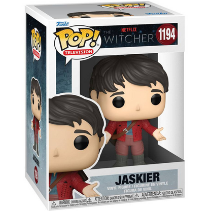 Funko POP Jaskier con Traje Rojo 1194 - The Witcher