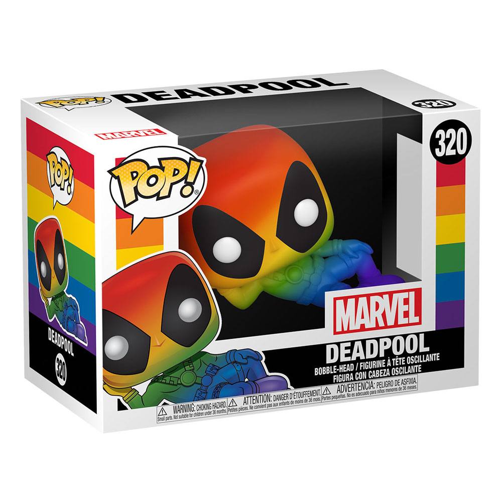 Funko POP Deadpool Rainbow 320 - Pride 2022 - Marvel