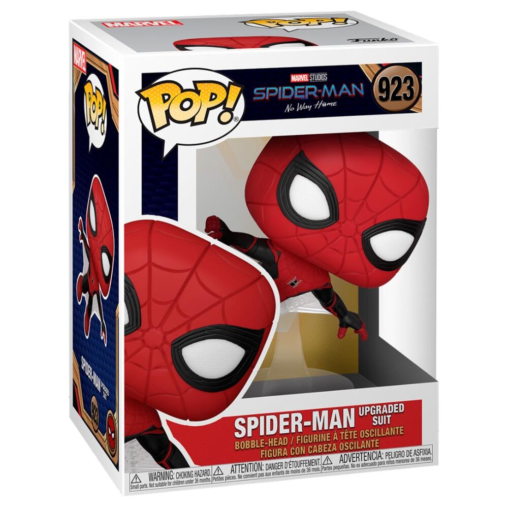 Funko POP Spider-Man Flying (Upgraded Suit) 923 - Spider Man: No Way Home - Marvel