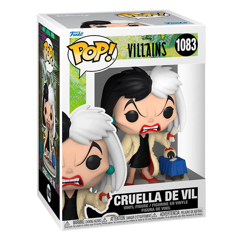 Funko POP Cruella de Vil 1083 - 101 Dálmatas - Villanos Disney