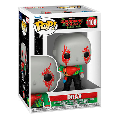 Funko POP Drax 1106 - Guardianes de la Galaxia Especial Navidad - Marvel