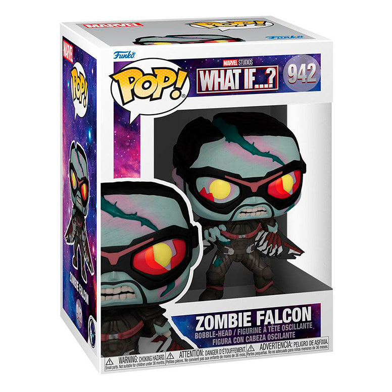 Funko POP Falcon Zombie 942 - What If...? -Marvel