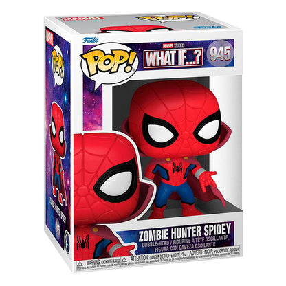 Funko POP Spider-Man Zombie Hunter 945 - What If...? -Marvel