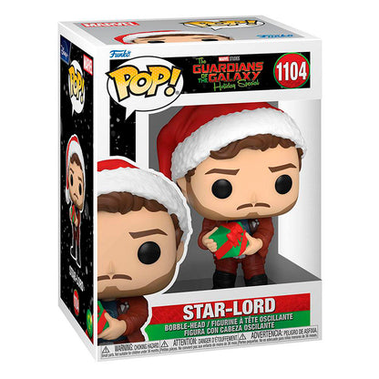 Funko POP Star-Lord 1104 - Guardianes de la Galaxia Especial Navidad - Marvel