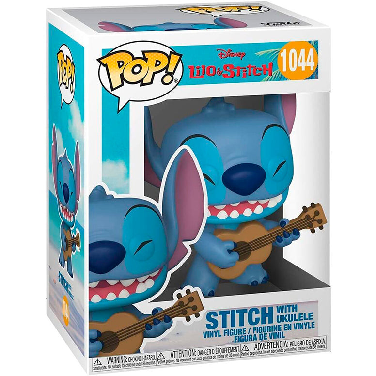 Funko POP Stitch With Ukulele 1044 - Lilo Y Stitch - Disney