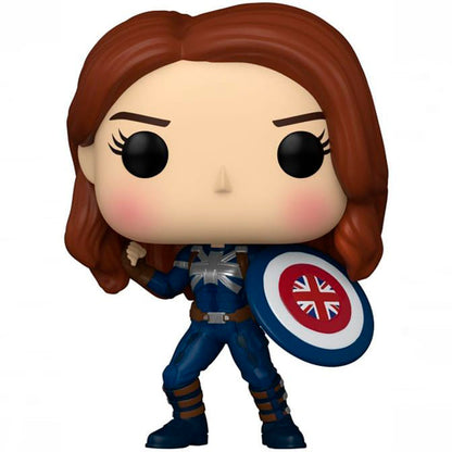 Funko POP Capitana Carter con Traje de Sigilo 968 - What If...? - Marvel